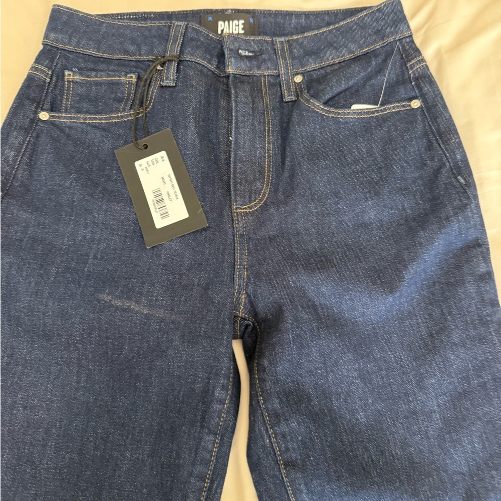 Paige Gemma High-Rise cigarette leg Skinny Jeans size 25